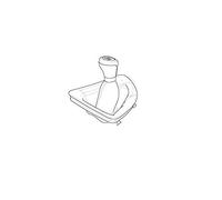BMW, pomello del cambio originale LHD, in ecopelle, a 6 marce, per serie 1 E81, E87, E88, E82