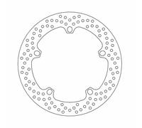 BMW R 1100 GS ABS 1998 Disco Del Freno Anteriore Moto Masters Halo