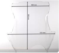 BMW R 1150 GS ADVENTURE 2004 Alto Touring Parabrezza Parabrezza Schermo Agmoto