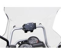Supporto GPS SW-Motech per traversa Ø 17 mm - Ammortizzante. BMW R 1200 GS Adventure (08-)., nero