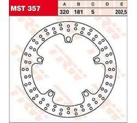 BMW R 1200 RT ABS 2005-2011 Disco Freno Fisso Rotondo TRW MST357