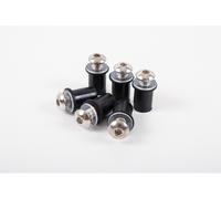 BMW R 850 R TURYST (97-99) Kit montaggio schermo 6 bulloni in alluminio argento