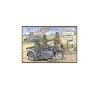 Bmw R12 Con Sidecar Militare - 2 In 1|ibg35002|1:35 Modello Carro Promozionale