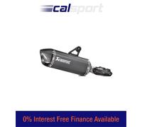BMW R1200GS 2017 2018 LATTINA TERMINALE DI SCARICO AKRAPOVIC IN TITANIO...