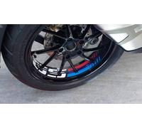 BMW R1250GS ADVENTURE 2024 kit ADESIVI CERCHI BMW colore blu