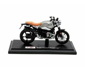 BMW RNINET SCRAMBLER - Maisto Scala 1:18 Die cast MODELLINO MOTO