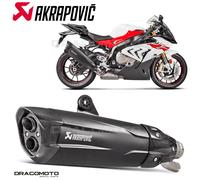 BMW S 1000 RR 2017-2018 Scarico AKRAPOVIC Titanio Nero S-B10SO6-HDVDZBL