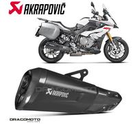 BMW S 1000 XR 2015-2016 Scarico AKRAPOVIC Titanio Nero S-B10SO4-HZDFT
