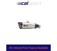 BMW S1000RR S 1000 2017 2018 AKRAPOVIC TITANIO STRADA SCARICO LEGALE SLIP ON CAN