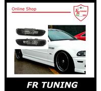 BMW SERIE 3 E46 COPPIA FRECCE LATERALI LUCCIOLE FUME NERE SMOKE LEXUS