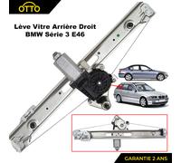 BMW Serie 3 E46 Meccanismo Alzacristallo + Motore Posteriore Destra =