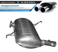 BMW Serie 3 E90 E91 316I 318I 1.6 2.0 (2005-2011) Scarico Silenzioso Posteriore