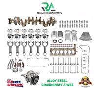 BMW Serie N57D30 N57 Lega Acciaio Albero Con Kit Revisione Motore 3.0L e Diesel