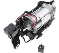 BMW SERIE X5 X6 f15 f16 COMPRESSORE POMPA + VALVOLA ARIA sospensioni POSTERIORE