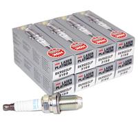 NGK BKR6EQUP Candele premium al platino 3199, lavorate al laser, 4 pezzi