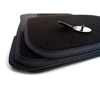 BMW - Tapptini premium per BMW Coupe (E92) serie 3, velour, doppia cucitura e design M3