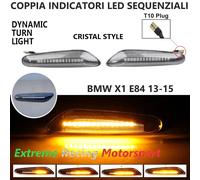 BMW X1 E84 13-15 INDICATORI DI DIREZIONE LATERALI DINAMICI CRISTAL SEQUENZIALI