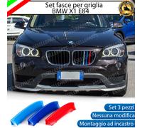 BMW X1 E84 SET COVER GRIGLIA IN STILE BMW M SPORT AD INCASTRO CALANDRA