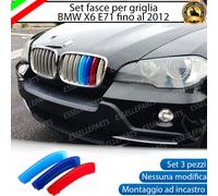 BMW X6 E71 FINO AL 2012 COVER GRIGLIA IN STILE M SPORT AD INCASTRO CALANDRA