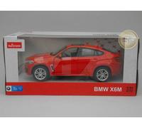 BMW X6M 2018 white 1:24