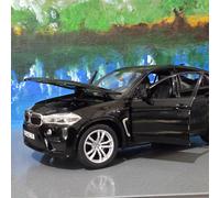 BMW X6M Personalizzato Nero 2018 Modello Diecast 1:24 RASTAR