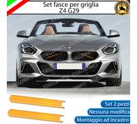 BMW Z4 G29 COVER RADIATORE GRIGLIA AD INCASTRO NO ADESIVO COLORE GIALLO