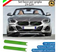 BMW Z4 G29 COVER RADIATORE GRIGLIA AD INCASTRO NO ADESIVO COLORE VERDE