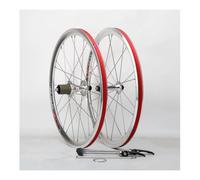 BMX 20" 406 Set Di Cerchio Per Bici Pieghevole Freno A V Sgancio Rapido Ruota Anteriore 74/100×9mm Ruota Posteriore 130×10mm, Cassetta 8 9 10 11 Velocità, Pneumatici 20x1.35/1.5/1.75"(74/130mm)