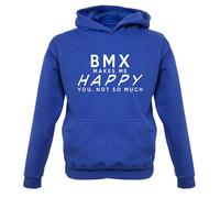 BMX Makes Me Happy, You Not So Much - Bambini Felpa/Maglione - Moto Ciclisti