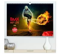 BMX My Life (hochwertiger Premium Wandkalender 2026 DIN A2 quer), Kunstdruck in Hochglanz: Einmalig fantastische BMX Bilderwelten