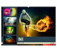 BMX My Life (Wandkalender 2026 DIN A2 quer), CALVENDO Monatskalender: Einmalig fantastische BMX Bilderwelten