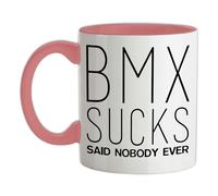 BMX Succhia Ha Detto Nessuno Mai - Ceramica Mug - Moto Cycle Ciclista Equipment
