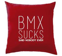 BMX Succhia Ha Detto Nessuno Mai - Cuscino - Moto Cycle Ciclista Equipment Love