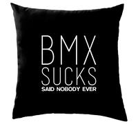 BMX Succhia Ha Detto Nessuno Mai - Cuscino - Moto Cycle Ciclista Equipment Love