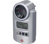 Brennenstuhl Contatore di energia PM 231 E elettronico a spina, LCD, tariffa impostabile, grigio