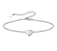 Bn2029-01e Bracciale a cuore Bracciali con ciondoli Bracciali a catena in Sterling 925 per le donne Lettera Z Rose Orologi per le donne, Misura unica, Rame, Nessuna pietra preziosa