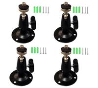 bnafes Confezione da 4 supporti di sicurezza da parete per sensore Oculus Arlo, Arlo Pro, R Stick Up Cam cablato/batteria, staffa di sicurezza in metallo per telecamera di sicurezza per esterni e