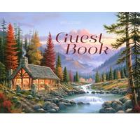 BnB Guest Book - Mountain Cabin: Visitor's Log Book for Travelers, Ideal for Vacation Rentals, AirBnB, Guest House, Hostels & More