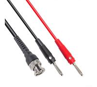 BNC, 2 PCS BNC s 120 cm, BNC a doppio connettore a banana da 4 mm per sonda oscilloscopio