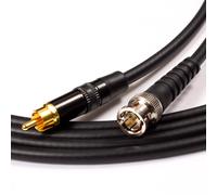 BNC A Rca Cavo. RG59 Composite Video, CCTV, Smpte Wordclock 75ohm Cavo Coassiale