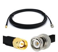 BNC maschio a SMA maschio 4m cavo coassiale RG58/U - per HAM cavo antenna CB radio analizzatore misuratore SWR VHF marino rosmetro