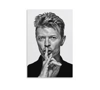 BNCVJFI Poster su tela di David Bowie, decorazione per camera da letto, ufficio, stanza, regalo, 40 x 60 cm