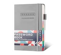 Bncxdc quaderno delle password, Libro delle password alfabetico con schede, quaderno password, libro delle password, Rubrica per i login ai siti web