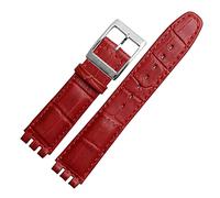 BNCXMO 17mm 19 mm Cnoccata di polso in pelle velecuite per la fascia da orologio da uomo uomo Accessori per la banda di guardia del braccialetto da donna.