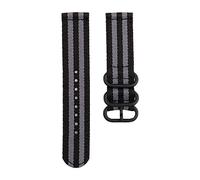 BNCXMO 18 20 22mm Watch Band per Vivoactive 4 3 4S/Vivoactive 3 Music/Forerunner 645/Venu Sq 2 2S Nylon Canvas Strap Venu2