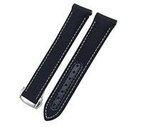 BNCXMO 19mm 20mm 21mm in tessuto in nylon in tessuto per cagnello di orologio , per Omega Moonwatch Planet Ocean AT150 Aqua Terra Watch Strap