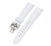 BNCXMO 19mm 20mm 22mm 2 mm di orologi a doppia faccia di cistina per cinghia di orologio VC VC Costantin per uomini e donne braccialetti in pelle di mucca