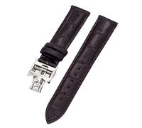 BNCXMO 19mm 20mm 22mm 2 mm di orologi a doppia faccia di cistina per cinghia di orologio VC VC Costantin per uomini e donne braccialetti in pelle di mucca