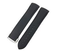 BNCXMO 19mm 20mm in gomma di orologio in gomma 21mm 22mm per pilota IWC Marco