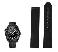 BNCXMO 20 mm 2 mm di orologio da guardia in gomma in nylon per Omega Planet Ocean Men Disployant Clas Clos Watch Silicone Watch
